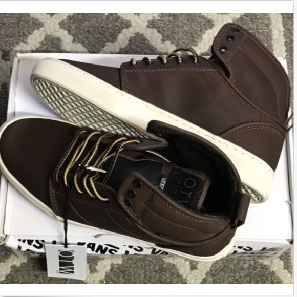 Vans Alomar Boot Brown Turtledove Skate Shoes🌹 - Picture 3 of 8